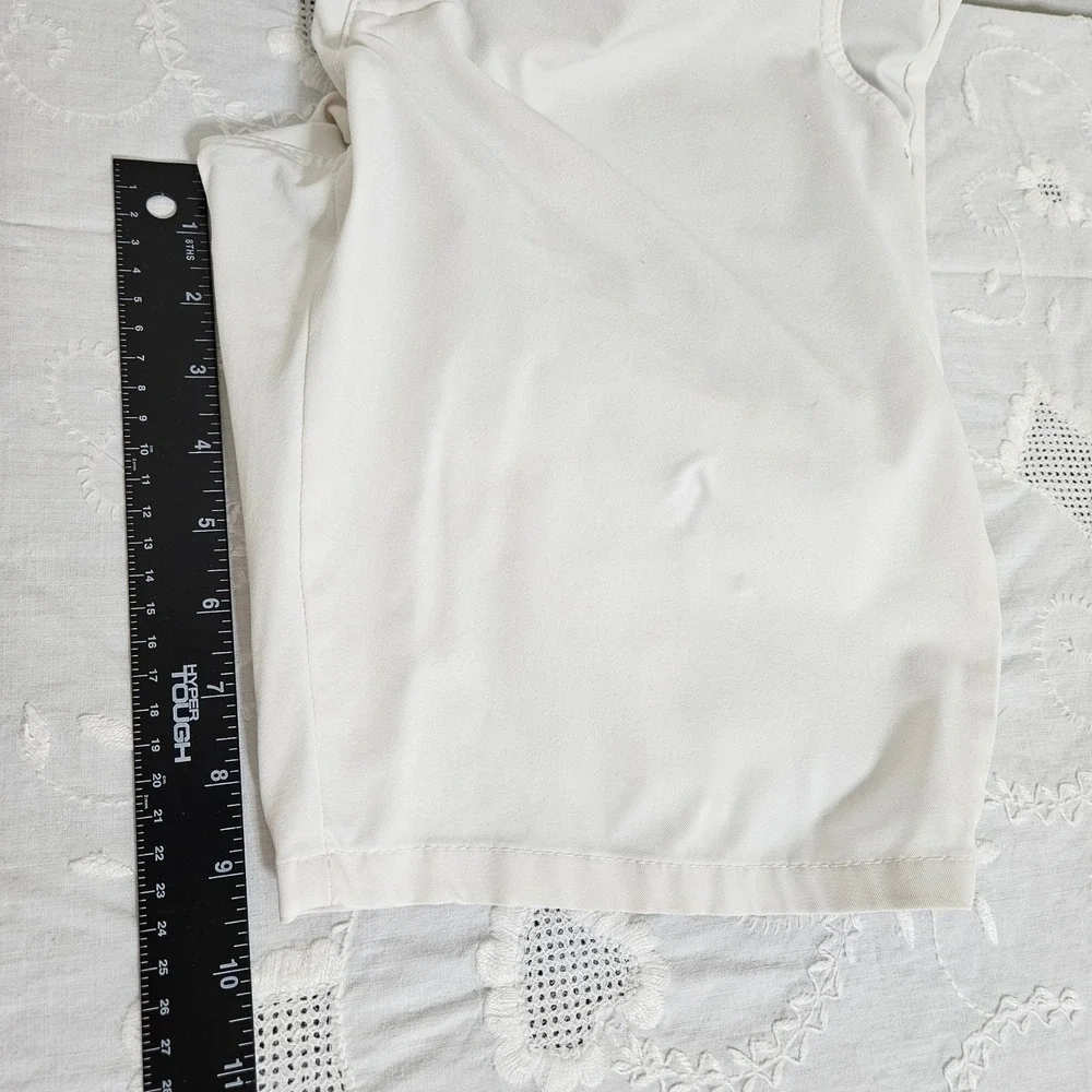 Alberto Earnie Golf 3XDRY Cooler Shorts Pickelball Regular Fit Size 48 34W White